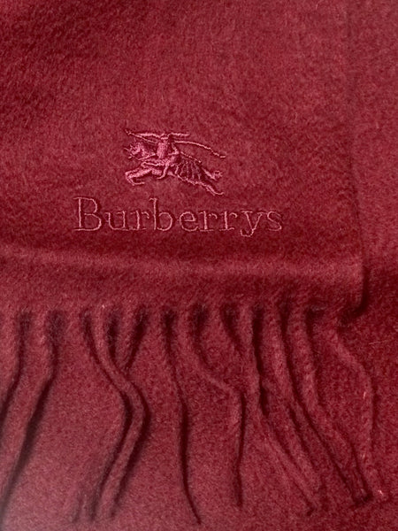 New with tag. Vintage Burberrys wine Bordeaux color cashmere 100% long –  eNdApPi ***where you can find your favorite designer  vintages..authentic, affordable, and lovable.