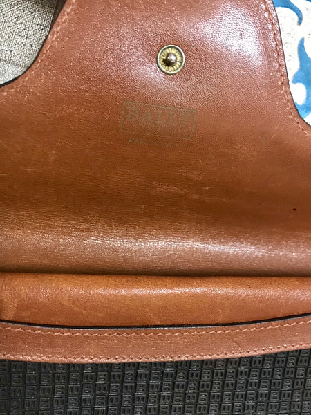Vintage BALLY Monogram Shoulder Bag