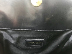 Vintage Christian Lacroix genuine wine brown suede leather sexy feminine shape bag with golden logo motif and studs. Hot purse. 0602062