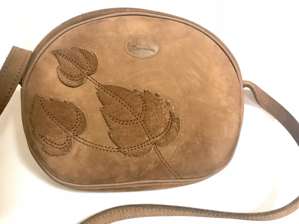 Rare Vintage Longchamp Leather Purse Made in France 