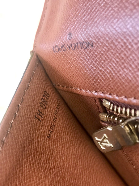 LOUIS VUITTON Monogram Pochette Pliante Clutch Bag Vintage No.234 LV am2018g