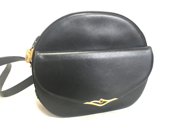 Vintage Yves Saint Laurent oval navy shoulder bag with red leather sho –  eNdApPi ***where you can find your favorite designer  vintages..authentic, affordable, and lovable.