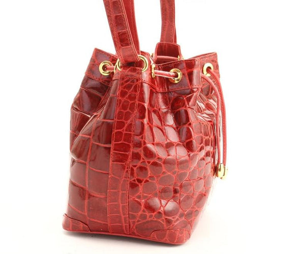 Lanvin Asymmetrical Bucket Bag - Red Hook Bag