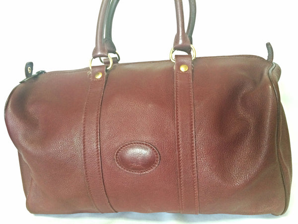 Leather travel bag Longchamp Brown in Leather - 35016669