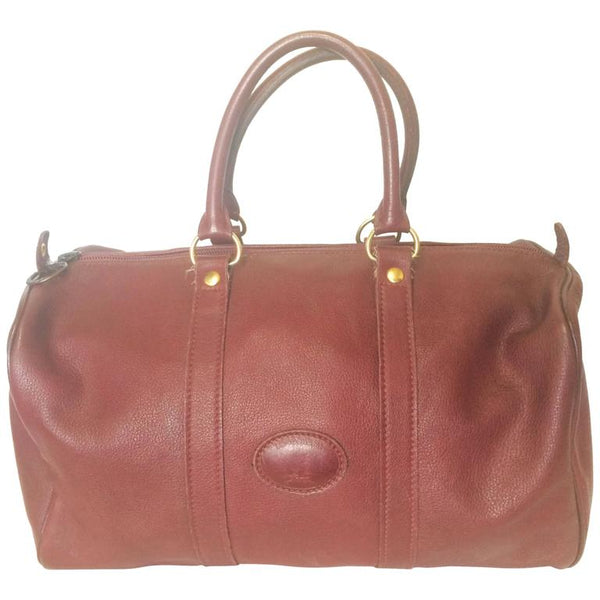 Leather travel bag Longchamp Brown in Leather - 35016669