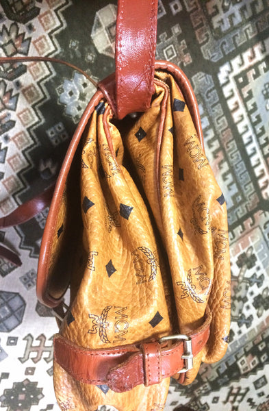 MCM, Bags, Sold Authentic Mcm Vintage Brown Leather Bag