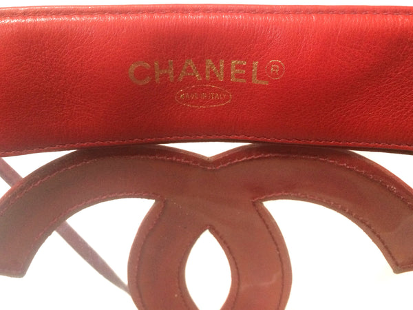 Chanel Gold & Clear Vinyl CC Tote Q6B1RI3EDB000