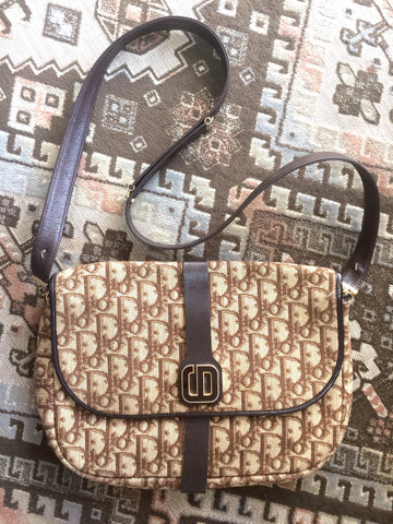 70's Christian Dior vintage brown and beige trotter monogram tote bag, –  eNdApPi ***where you can find your favorite designer  vintages..authentic, affordable, and lovable.