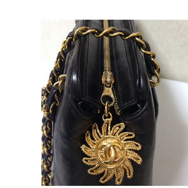 BLACK VELVET AND GOLD-TONE METAL CLASSIC SHOULDER BAG, CHANEL, A  Collection of a Lifetime: Chanel Online, Jewellery