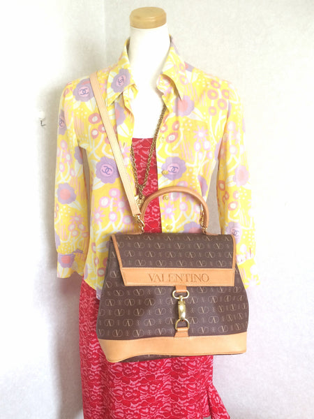 Louis Vuitton Brown, Pattern Print Monogram Cluny Bb