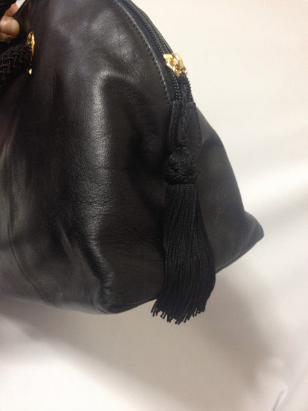Vintage Valentino black nappa leather bolide style bag with a large V –  eNdApPi ***where you can find your favorite designer  vintages..authentic, affordable, and lovable.