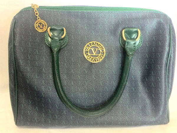 Vintage SONIA RYKIEL green leather handbag purse in speedy bag style w –  eNdApPi ***where you can find your favorite designer  vintages..authentic, affordable, and lovable.