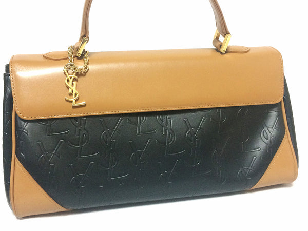 Leather handbag Yves Saint Laurent Black in Leather - 28830188