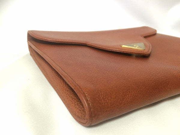 Ysl Saint Laurent pouch clutch envelope Bag, Luxury, Bags