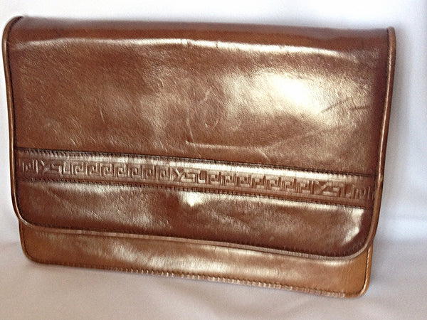 Vintage Yves Saint Laurent genuine brown leather clutch purse with bea –  eNdApPi ***where you can find your favorite designer vintages..authentic,  affordable, and lovable.