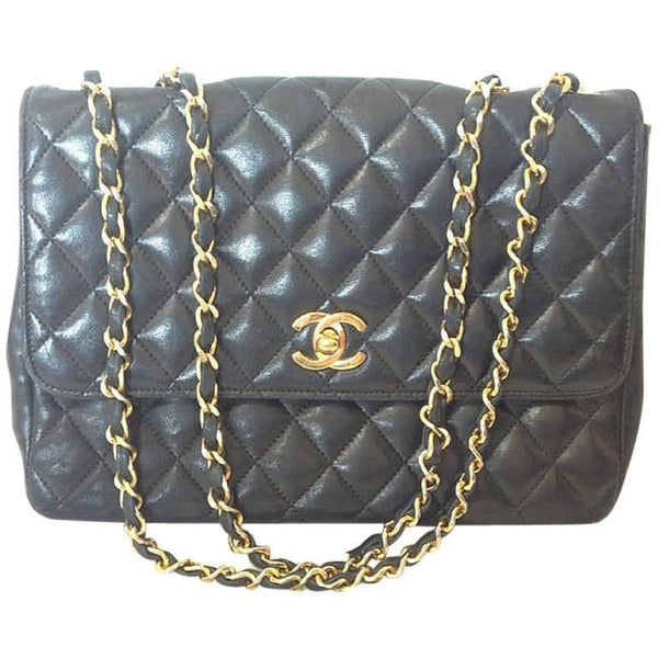 Vintage CHANEL bright pink chain shoulder tote bag with quilted satin –  eNdApPi ***where you can find your favorite designer  vintages..authentic, affordable, and lovable.