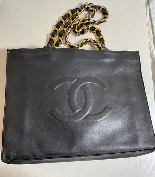 chanel tote bag large