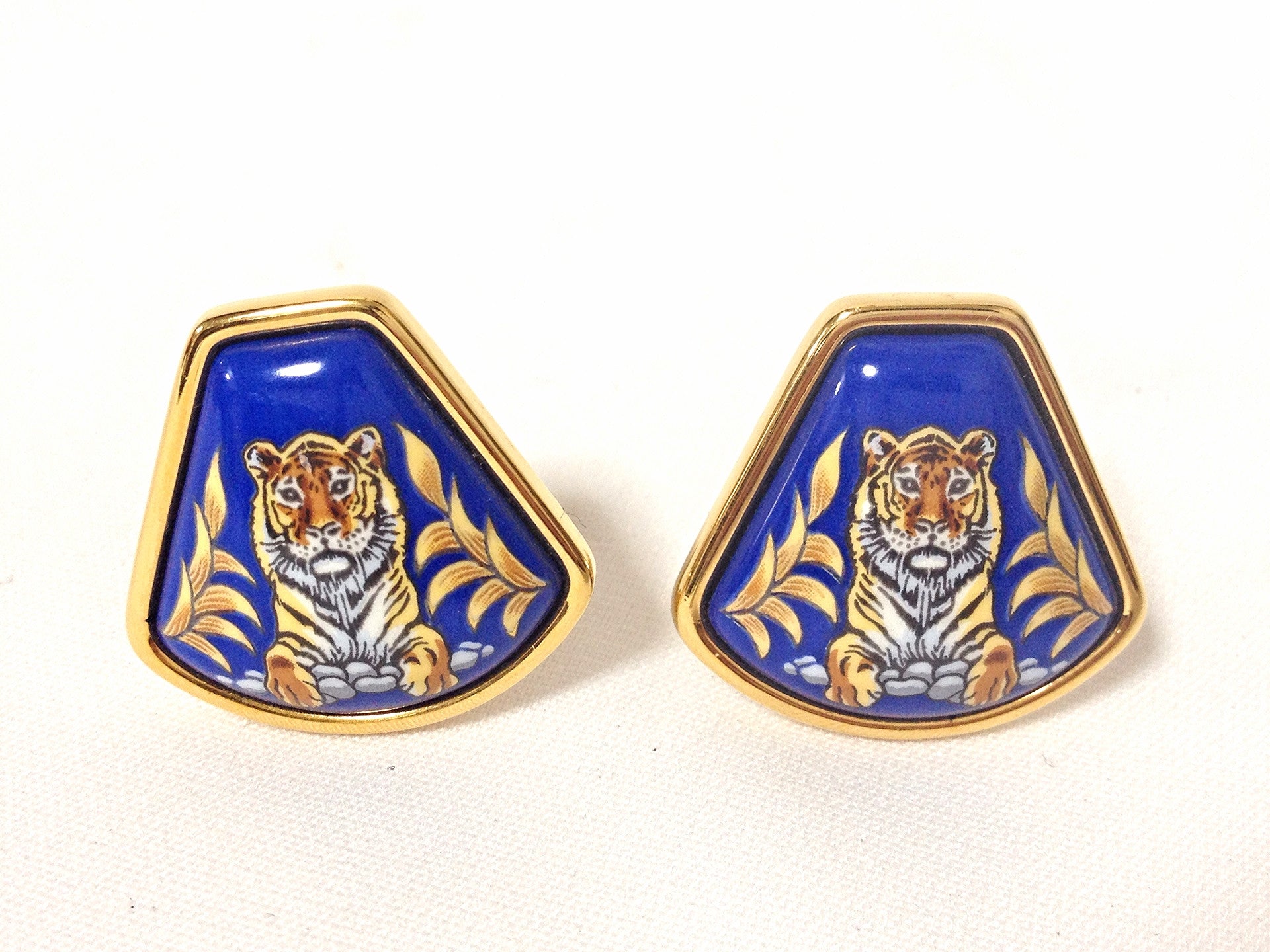Hermès Tiger Royale Majestic Tiger Vintage Mint Cond 