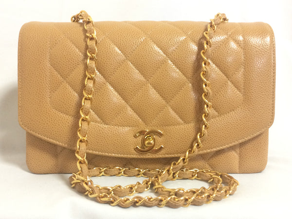 Chanel Vintage Caviar Dark Brown Wallet On Chain Crossbody Bag - Luxury  Reborn