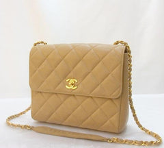Vintage Chanel classic white caviar leather 2.55 square shape chain sh –  eNdApPi ***where you can find your favorite designer vintages..authentic,  affordable, and lovable.