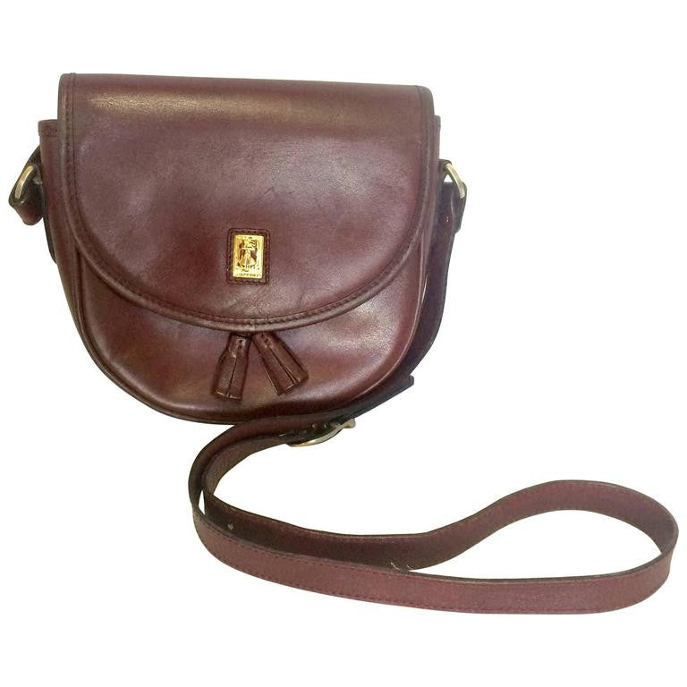 Shop Burberry Vintage Check & Leather Crossbody Bag