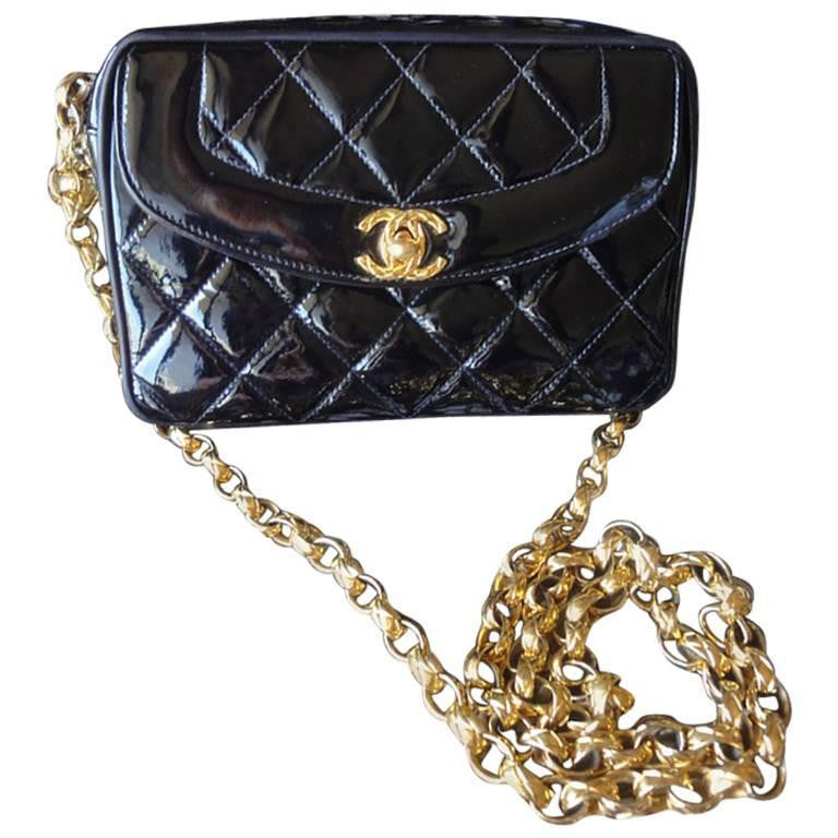 patent leather chanel bag
