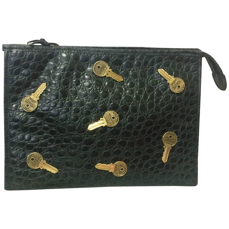 Vintage Black/Red/Gold/Green- Beaded Clutch/Purse – Diana Minotti Fine Art,  Antiques & Collectibles