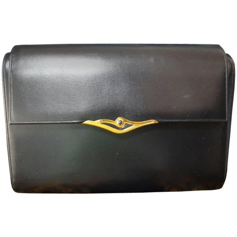 OKPTA 1519426 Vegan Leather Purse/ Clutch Vintage Style Perfect Condition