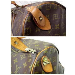 Vintage Louis Vuitton monogram travel keepall 50 duffle bag. Bandouliere purse. Great vintage condition. Unisex use for all generations.