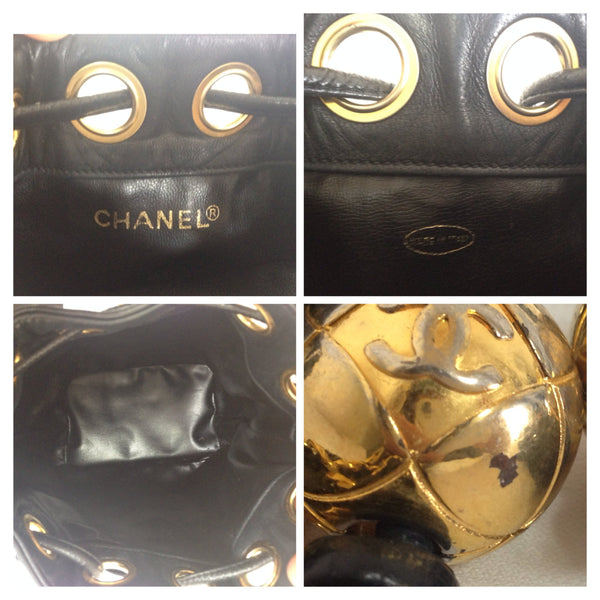 Chanel Vintage 80's Mini Drawstring Crossbody Bag