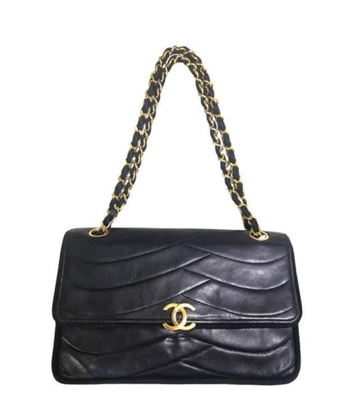 Vintage CHANEL rare milky pink lambskin golden chain mini bag with gol –  eNdApPi ***where you can find your favorite designer  vintages..authentic, affordable, and lovable.
