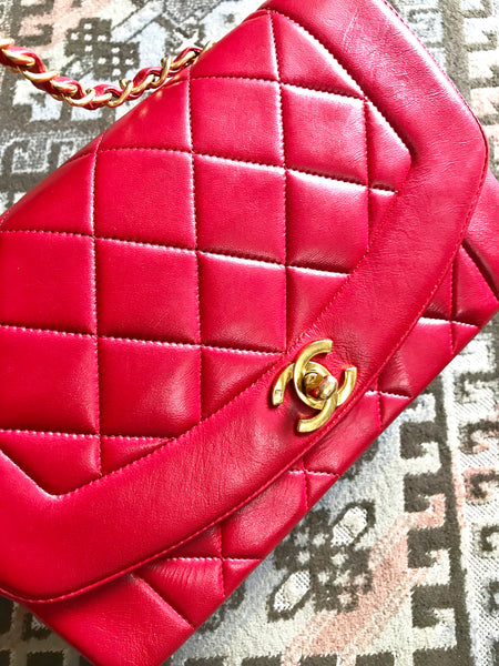 Reserved for Alison. Vintage CHANEL lipstick red lambskin classic 2.55 – eNdApPi  ***where you can find your favorite designer vintages..authentic,  affordable, and lovable.