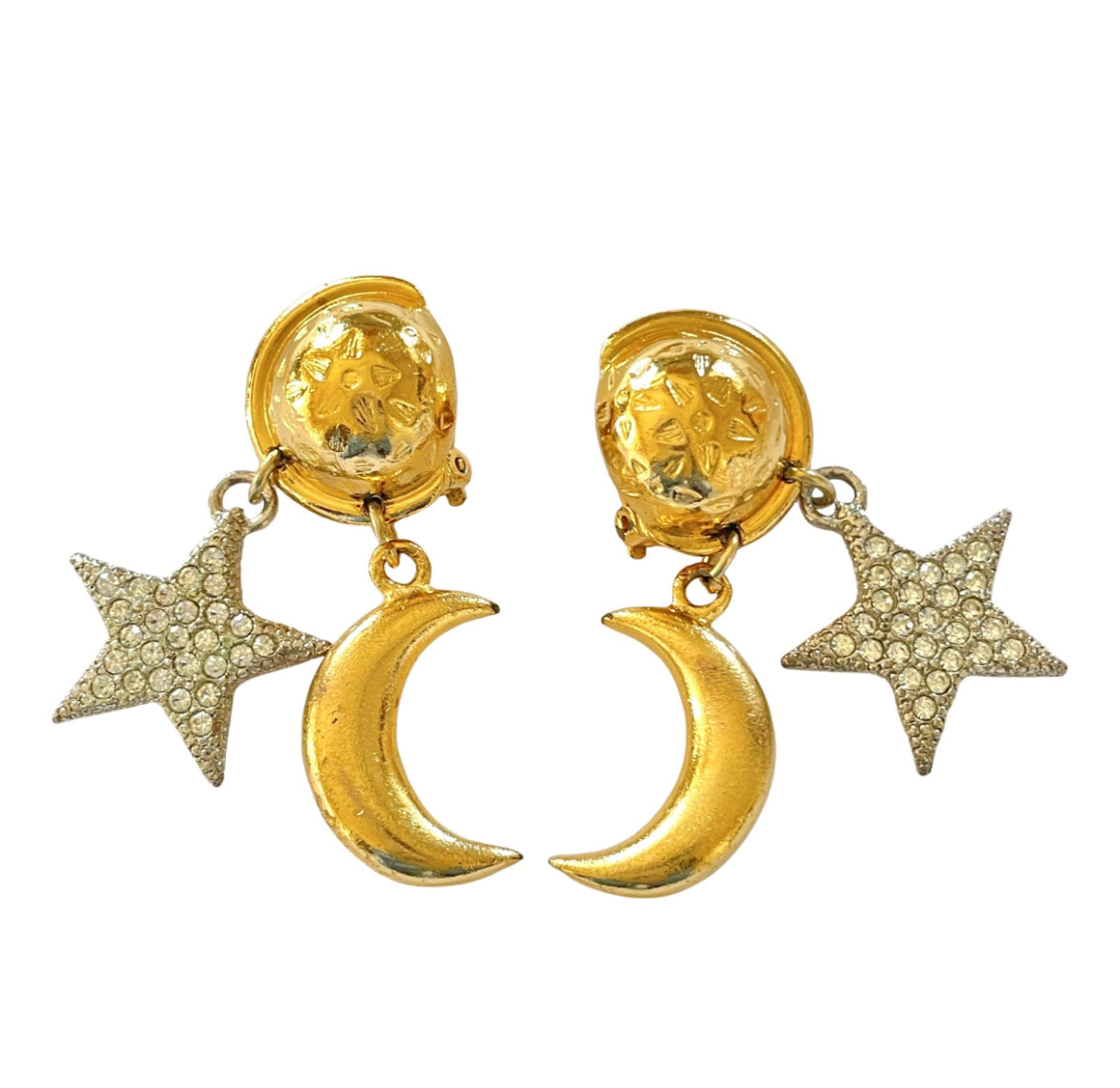 Celine Authenticated Gold Plated Earrings