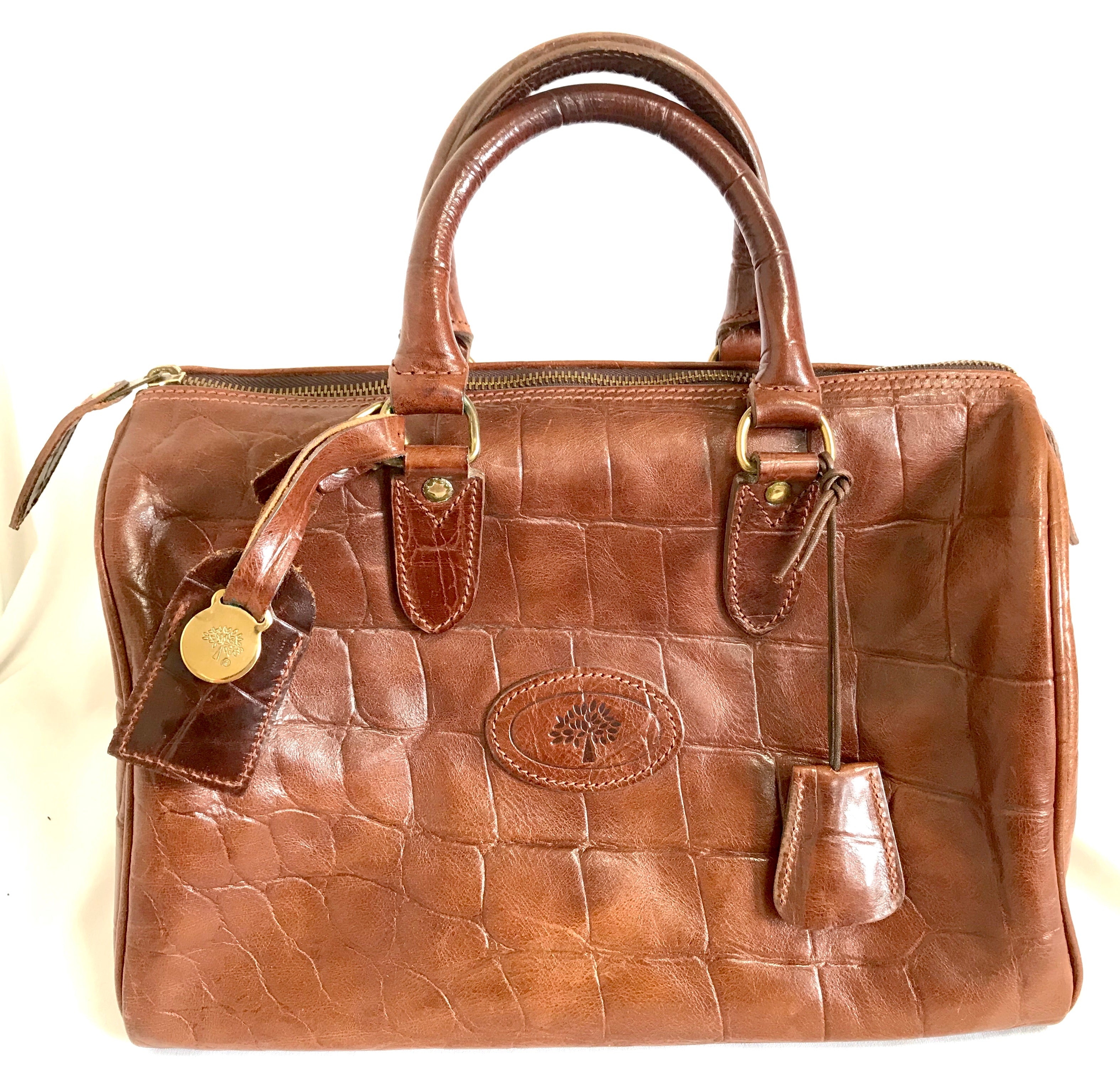 Mulberry Vintage Brown Leather Messenger Bag | Brown leather messenger bag,  Mulberry shoulder bag, Small handbags leather