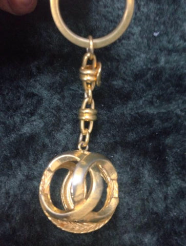 Vintage CHANEL gold tone round Sphere CC key chain with CC marks. Grea – eNdApPi  ***where you can find your favorite designer vintages..authentic,  affordable, and lovable.