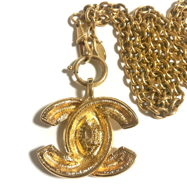 cc gold necklace