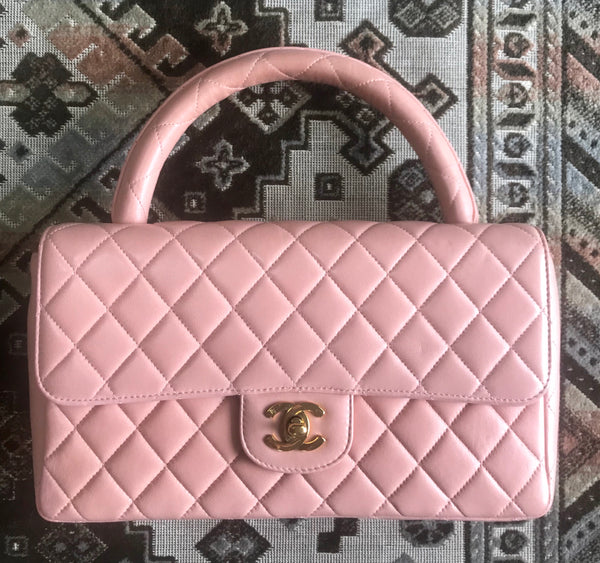 Vintage CHANEL milky pink color lambskin classic 2.55 handbag purse wi –  eNdApPi ***where you can find your favorite designer vintages..authentic,  affordable, and lovable.