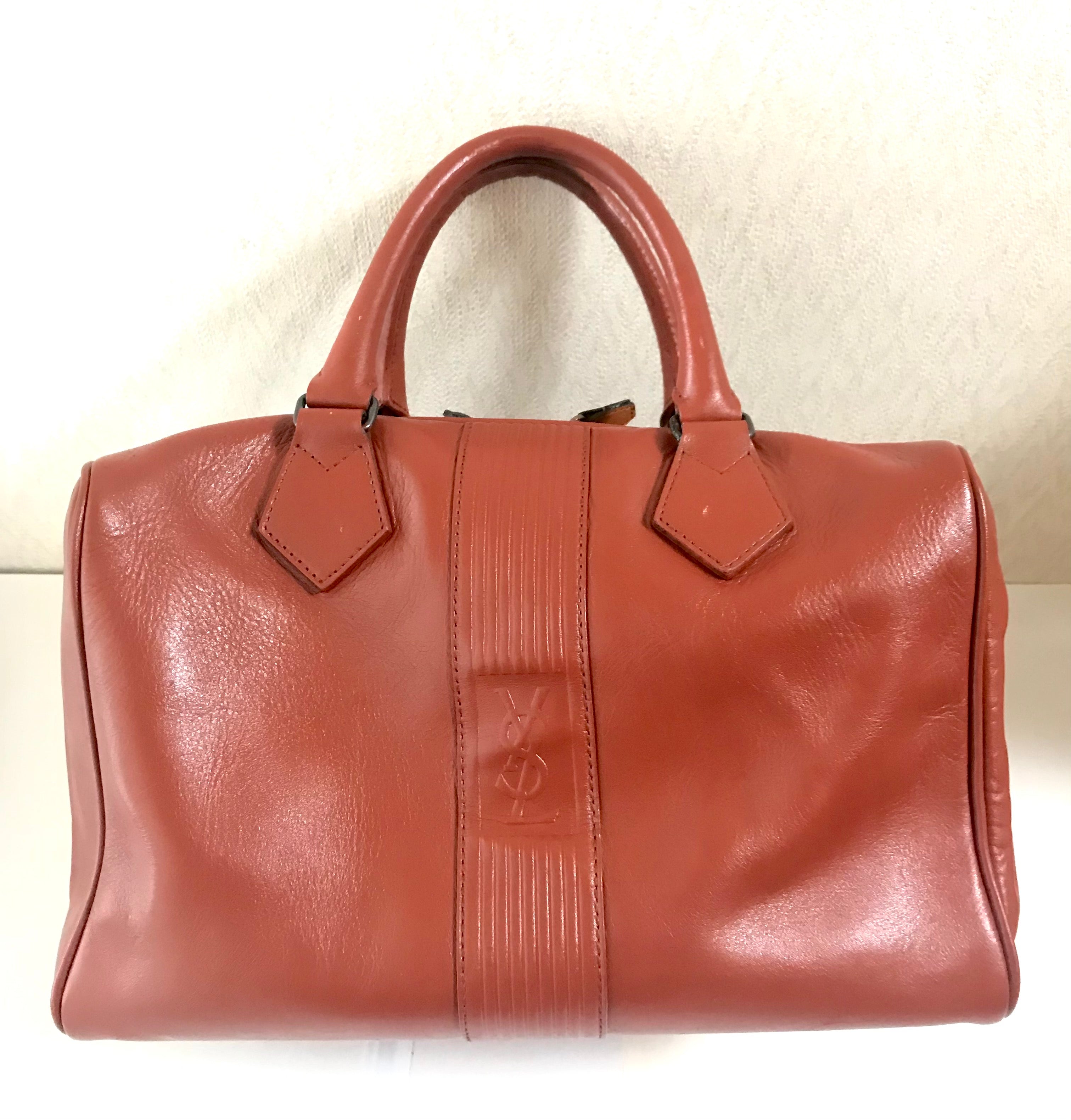 70's, 80's vintage Yves Saint Laurent genuine dark brown leather trave –  eNdApPi ***where you can find your favorite designer vintages..authentic,  affordable, and lovable.