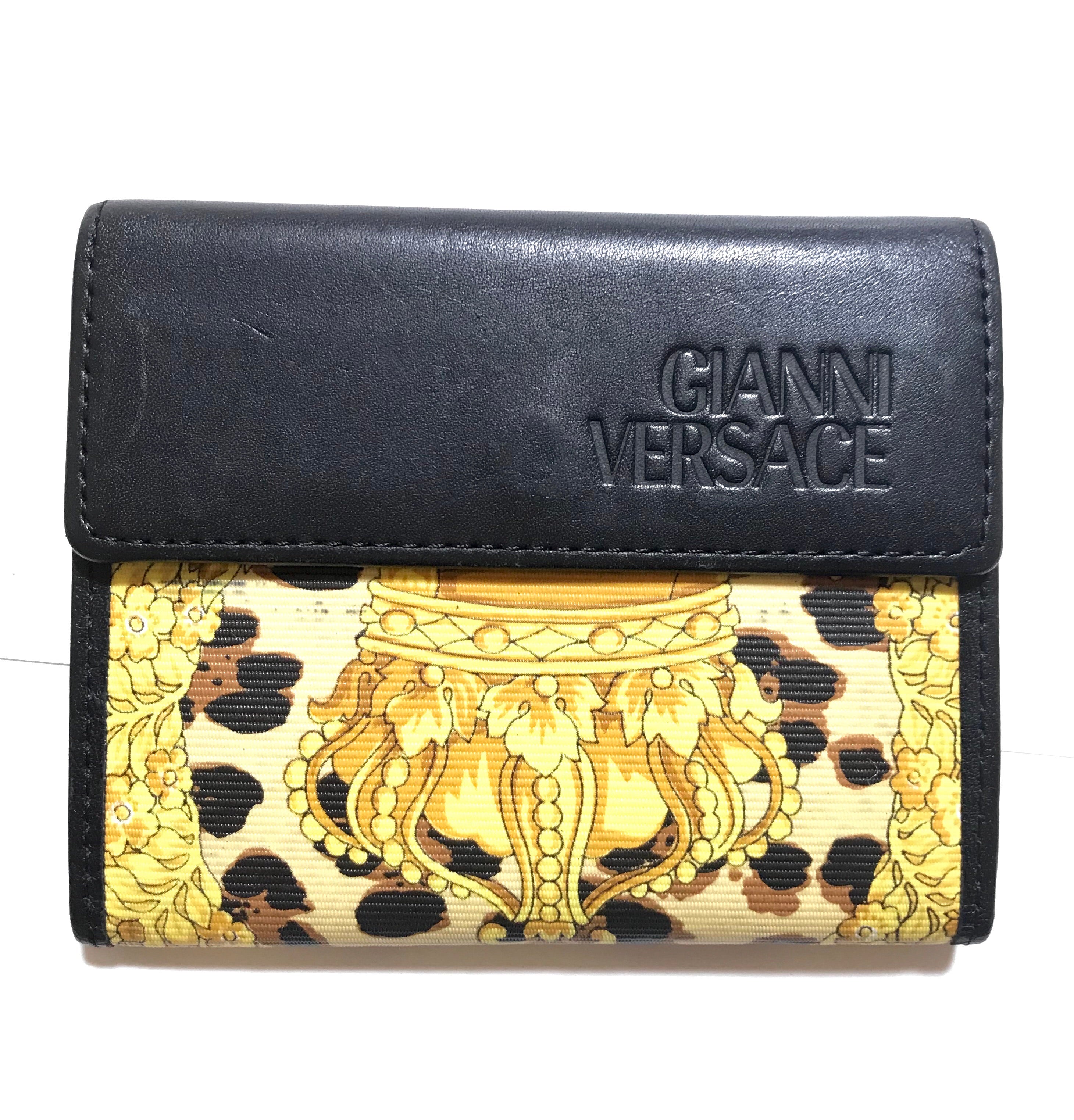 Celine Metallic Light Gold Small Bi-fold Wallet W/Certificate Of  Authenticity