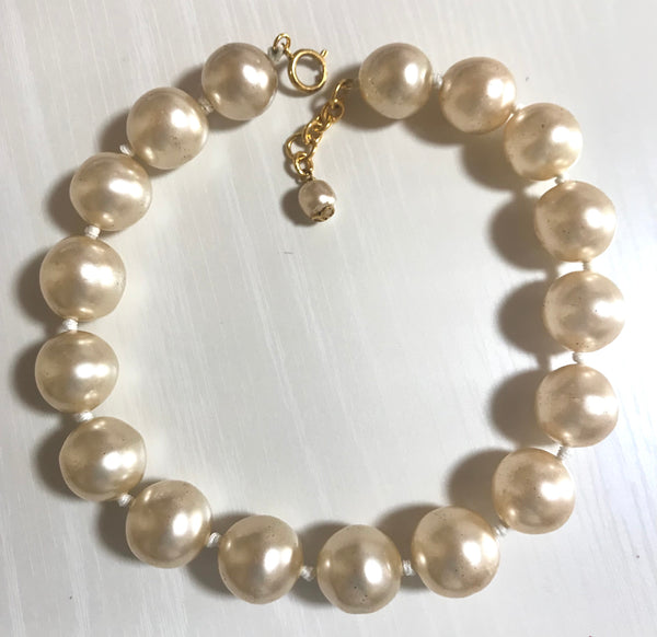 Chanel 36 Faux Pearl Necklace