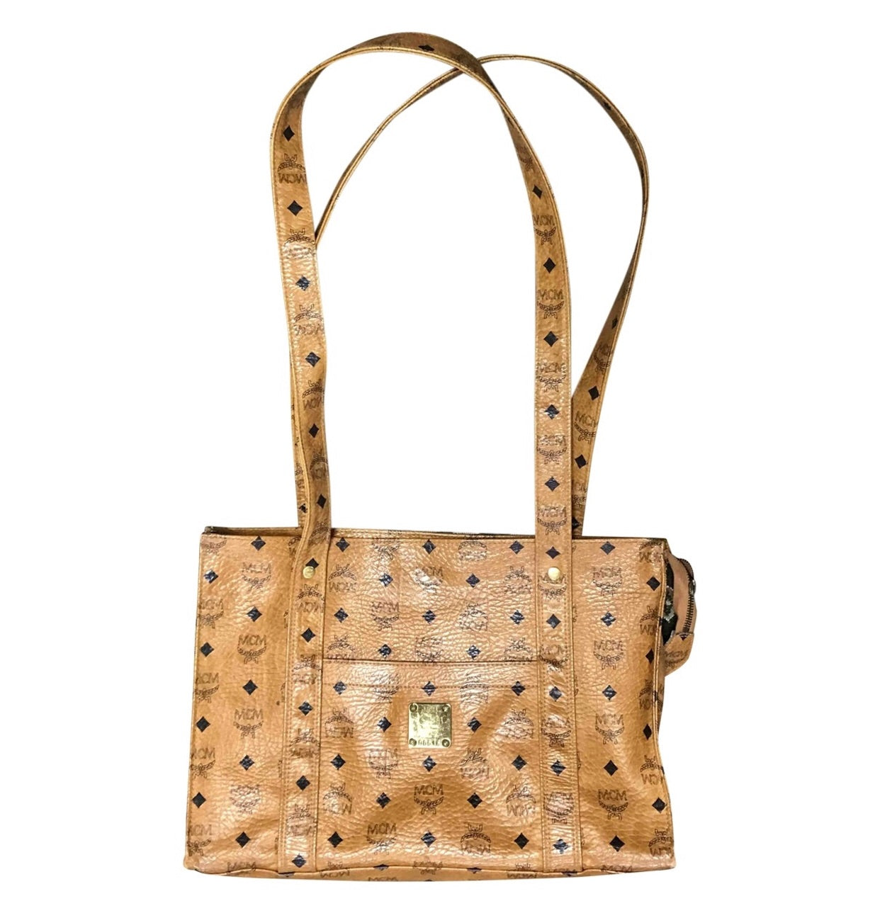 Vintage MCM brown monogram large tote bag with long straps. Classic st –  eNdApPi ***where you can find your favorite designer  vintages..authentic, affordable, and lovable.