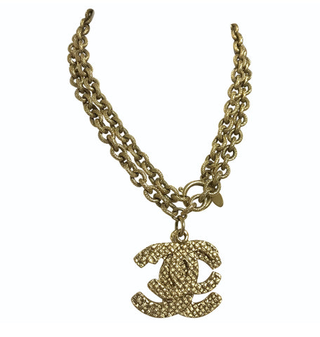 Chanel Vintage 93P CC Long Woven Chain Necklace – Boutique Patina