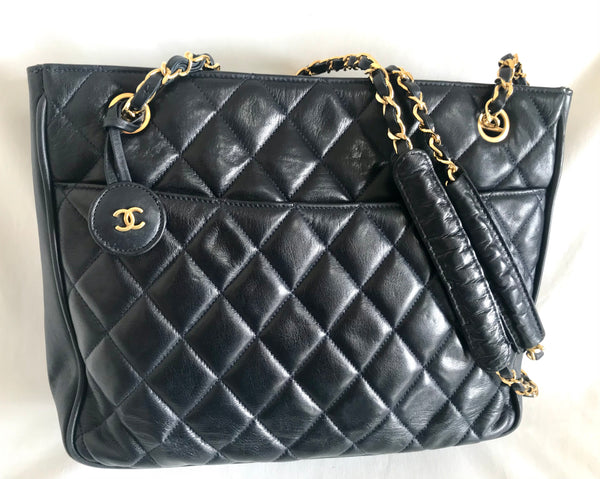 MINT. Vintage CHANEL black lambskin classic 2.55 chain shoulder bag wi – eNdApPi  ***where you can find your favorite designer vintages..authentic,  affordable, and lovable.