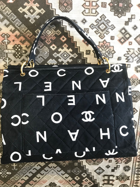 chanel bag large tote