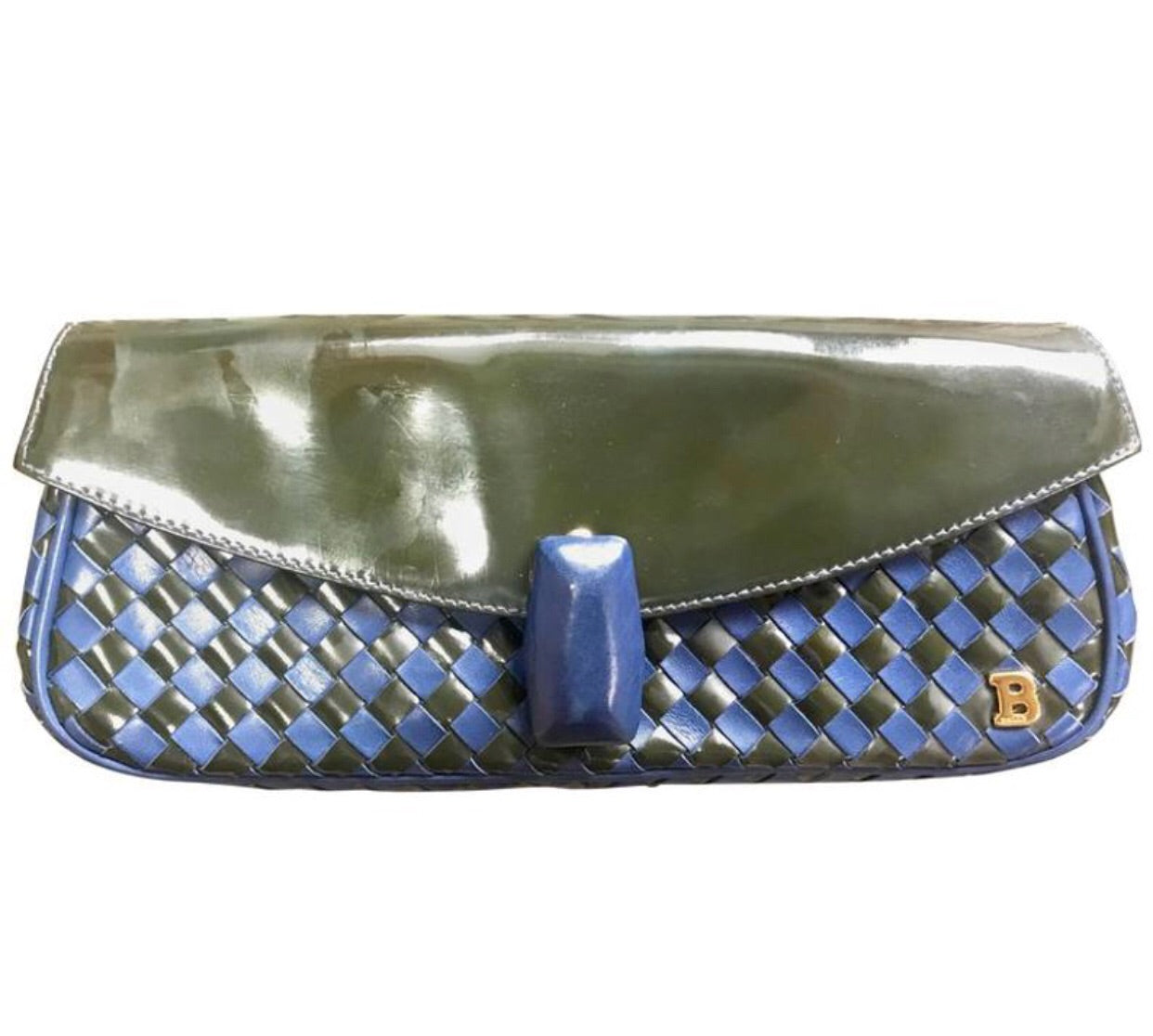 Bottega Veneta Vintage - The Mini Pouch - Light Blue - Leather