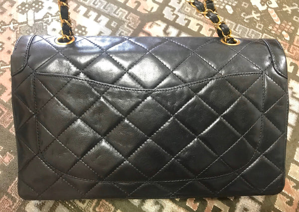 OFV 20210526 Vintage Chanel black lamb 2.55 double flap chain shoulder – eNdApPi  ***where you can find your favorite designer vintages..authentic,  affordable, and lovable.